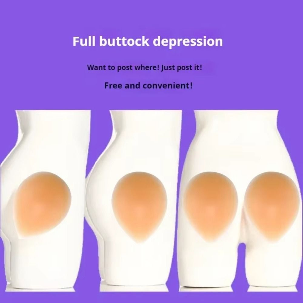 Seamless Silicone Hip Pads For Natural Removable Hip Simulation Washable And Reusable 3