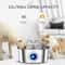 Stainless Steel Pet Water Fountain With LED Light Silent Pump 4