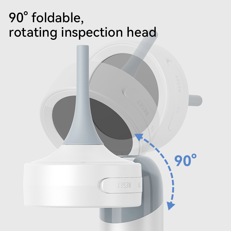Ear Camera With 1080P Display Ear Pet Inspection Tool With 12 Replaceable Tips 5