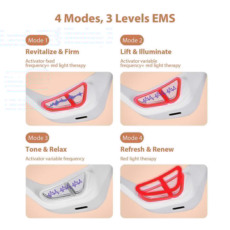 Anti-Aging EMS Eye Massager for Fatigue Relief & Dark Circle Treatment