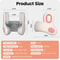 Wireless Neck Massager with Heat and Bluetooth Relaxing Neck Pillow Massager