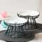 Ceramic Raised Pet Bowl with Stand Elevated Dog and Cat Feeding Bowl Set