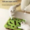 Interactive Cat Puzzle Toy Felt Cat Play Box With Bell Ball 0