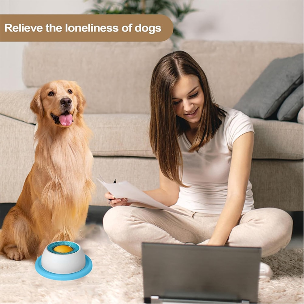 Calming Dog Licking Mat Slow Feeder Interactive Pet Snack Plate 1