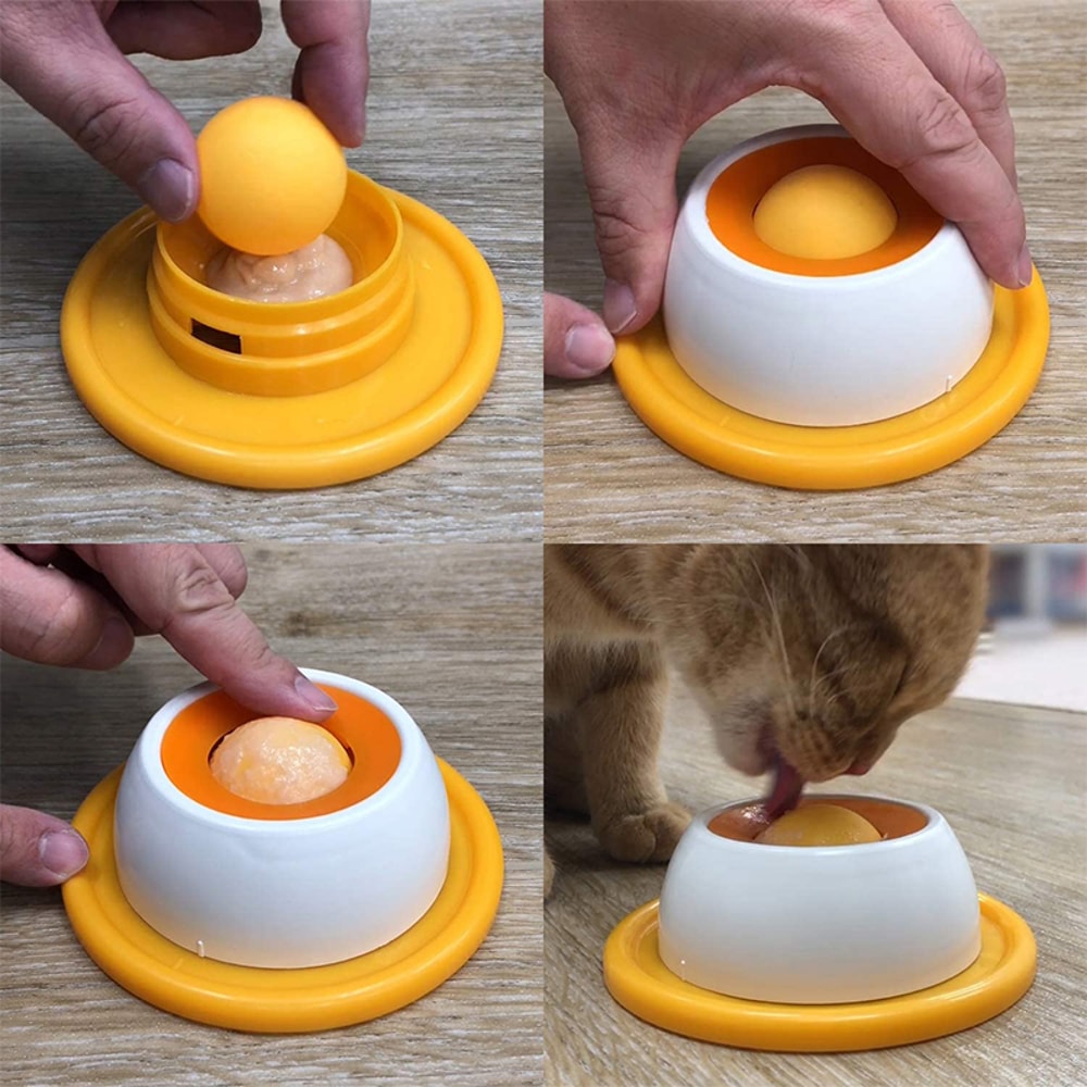 Calming Dog Licking Mat Slow Feeder Interactive Pet Snack Plate 3