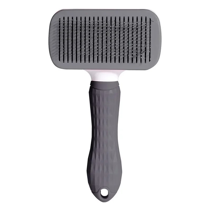 Premium Pet Grooming Brush For Cats Dogs NonSlip Hair Removal Comb 4