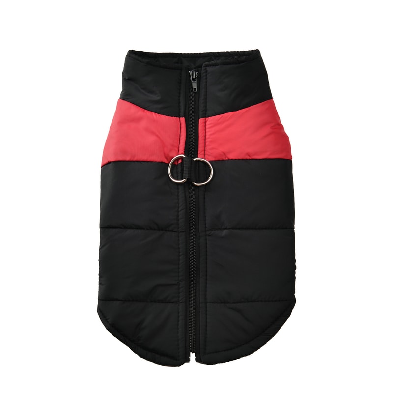 Warm Winter Dog Jacket Waterproof & Windproof Coat for Small to Large Dogs with D-Ring