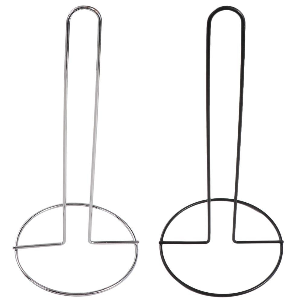 Premium Stainless Steel Paper Towel Holder OneHanded Vertical Napkin Stand 4