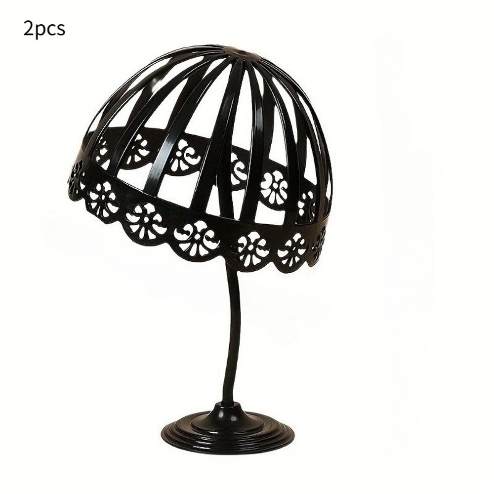 Freestanding Hat Wig Display Rack Versatile Cap Storage Stand For Home Shop 1