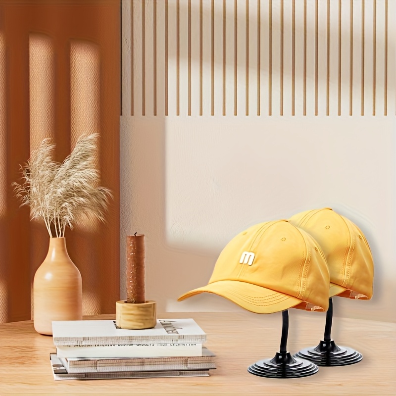Freestanding Hat Wig Display Rack Versatile Cap Storage Stand For Home Shop 4
