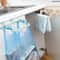 Plastic Door Back Garbage Bag Rack Kitchen Cabinet Hanger SpaceSaving Storage Hook For Bags Cloth 3