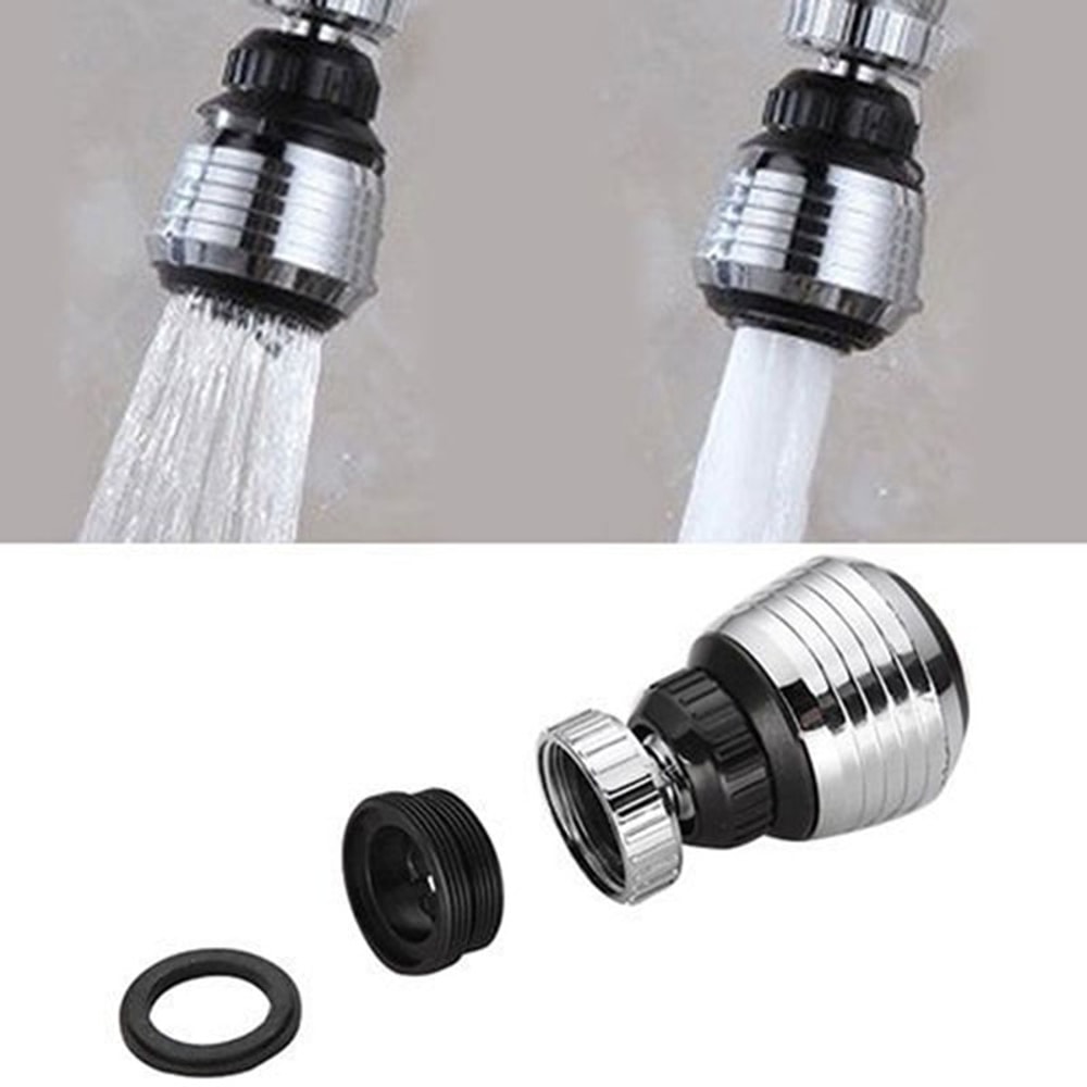360 Rotate Kitchen Faucet Aerator, Water-Saving Filter, Diffuser & Shower Head Nozzle
