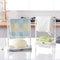Solid Color Kitchen Storage Rack, Towel, Sponge & Soap Holder Organizer