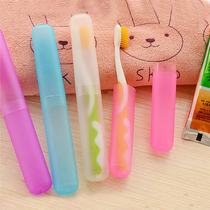 Portable Toothbrush Holder Case, Travel Hiking Camping Toothbrush Protector Box