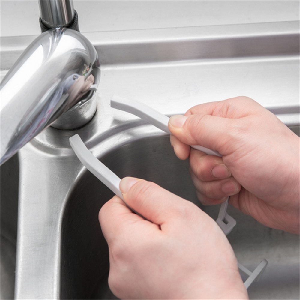 Durable Sink Caddy Holder MultiUse Metal Organizer For Kitchen And Bathroom 4