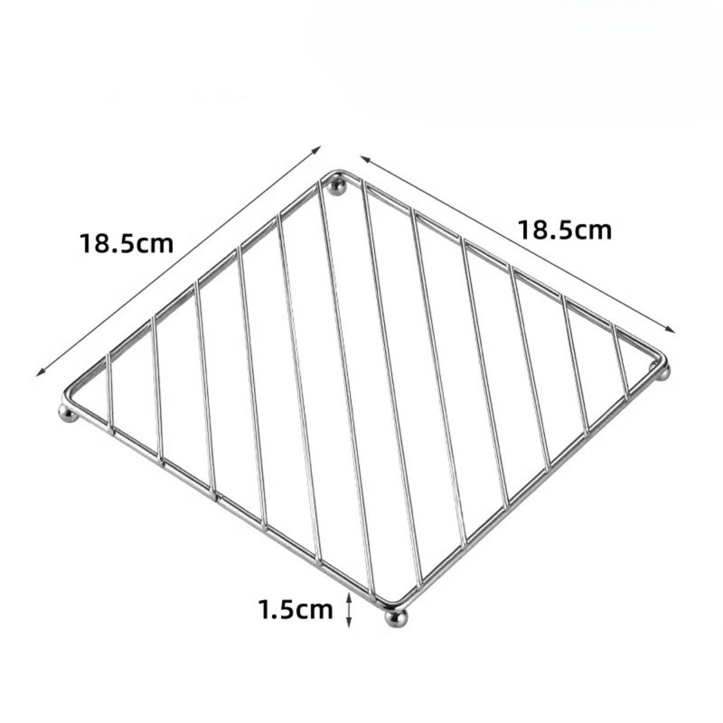 Stainless Steel Trivet for Pot Steamer Rack, Durable Wire Cooling Rack for Cooking & Baking Pans