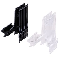 portable plastic easels and display stands for plates, frames, and books