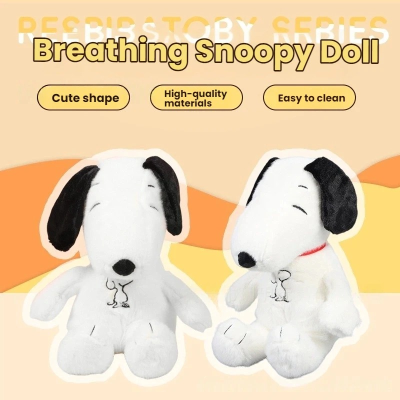 Glowing Snoopy Plush Toy, Calming Baby Sleep Aid & Kids Bedtime Gift