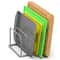 Stainless Steel Cutting Board Stand, Space-Saving Kitchen Storage Rack for Chopping and Slicing Boards