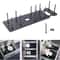 Adjustable Drawer Organizer for Kitchen, Retractable Tableware Rack & Dish Plate Storage
