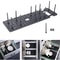 Adjustable Drawer Organizer for Kitchen, Retractable Tableware Rack & Dish Plate Storage