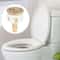 Golden Plated Toilet Flush Button, Easy Install Cistern Flusher Replacement for Modern Bathroom Upgrade