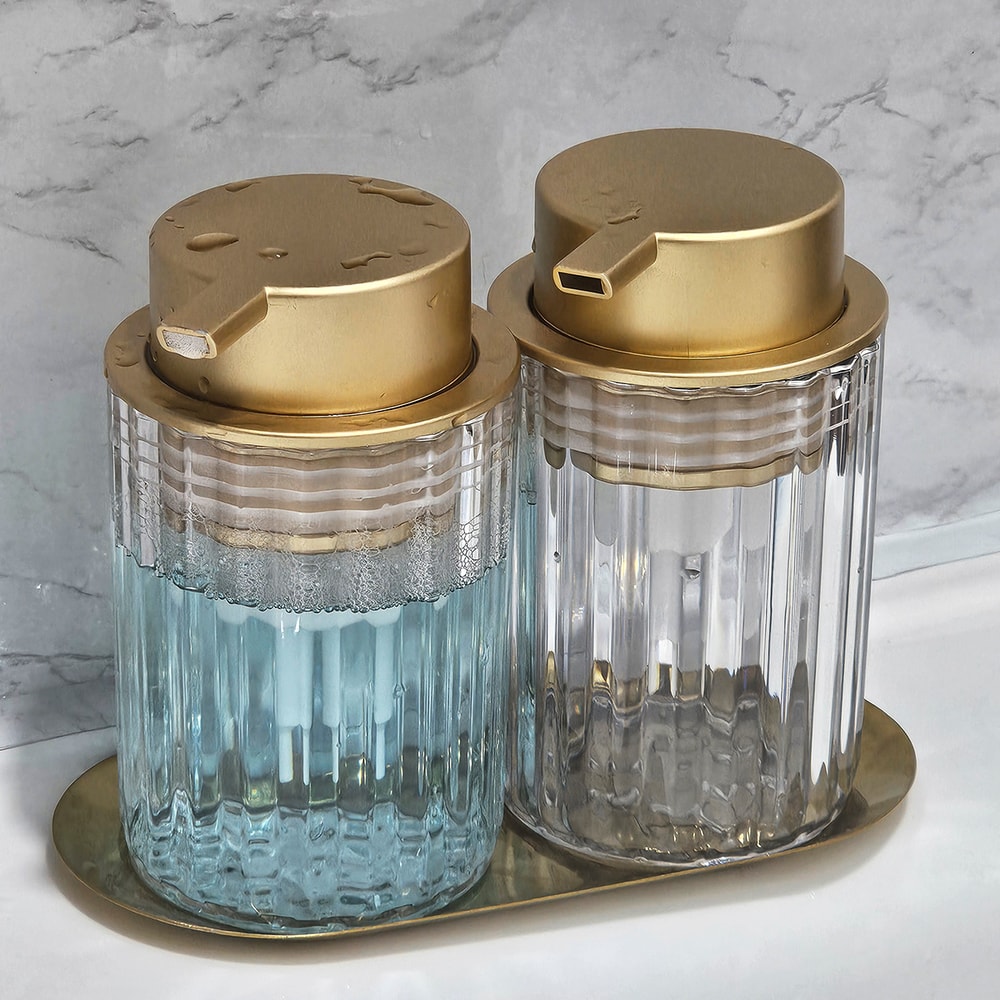 Hand Foaming Soap Dispenser Bottle Elegant Foam Design For Kitchen Bathroom Countertops 0