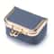 Elegant Womens Solid Color PU Leather Jewelry Box Ring Necklace Earring Storage Organizer Mini Coi 10