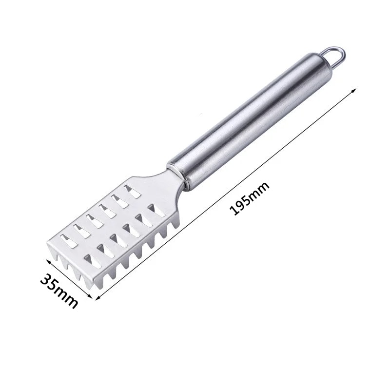 Stainless Steel Fish Scale Remover Peeler Tool For Fast Seafood Cleaning 5