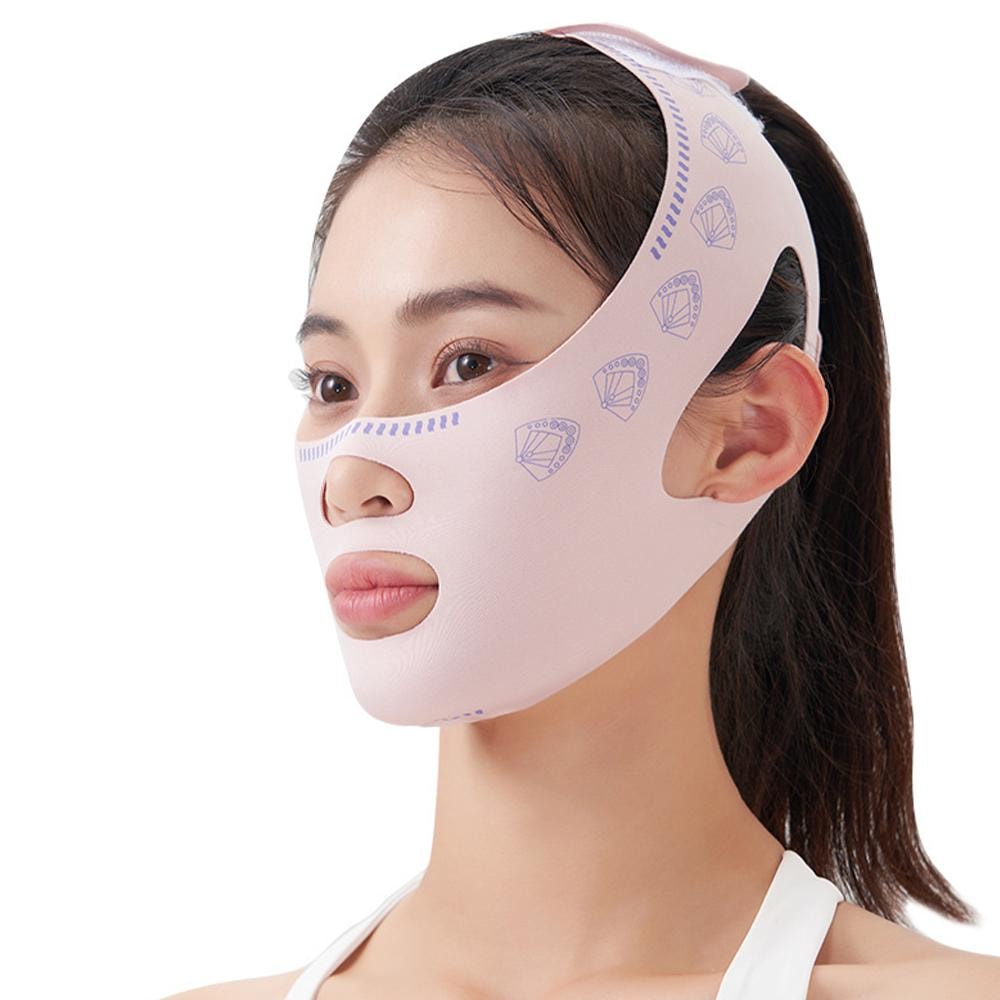 Chin Slimming V Line Lifting Mask AntiWrinkle Face Strap For Overnight Face Sculpting 0