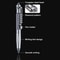 Military Tactical Pen, Multifunction Aluminum Alloy Outdoor Survival Tool with Glass Breaker