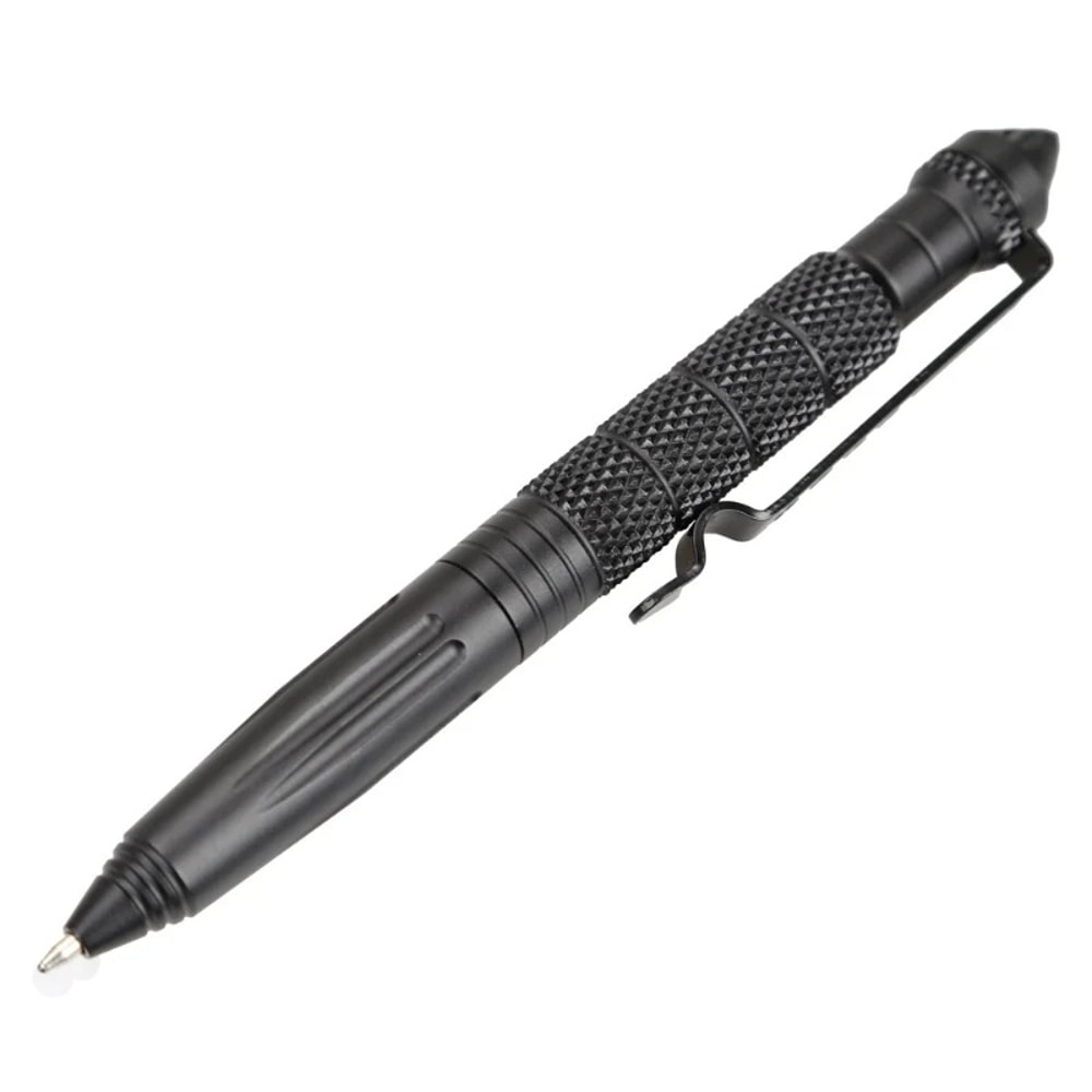 Military Tactical Pen, Multifunction Aluminum Alloy Outdoor Survival Tool with Glass Breaker