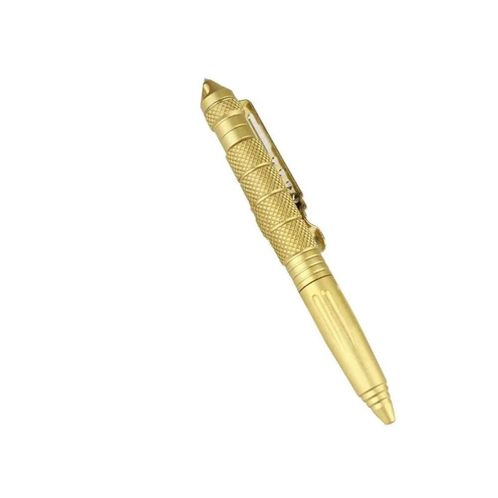 Military Tactical Pen, Multifunction Aluminum Alloy Outdoor Survival Tool with Glass Breaker