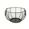 Metal Wire Egg Basket with Chicken Cover, High Quality Kitchen Storage Organizer