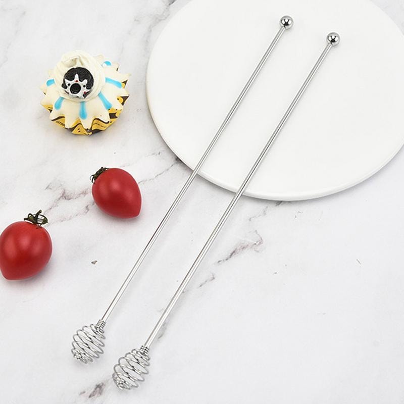 Stainless Steel Bartender Mixing Spoon, Elegant Cocktail Stirrer for Bar & Home Use