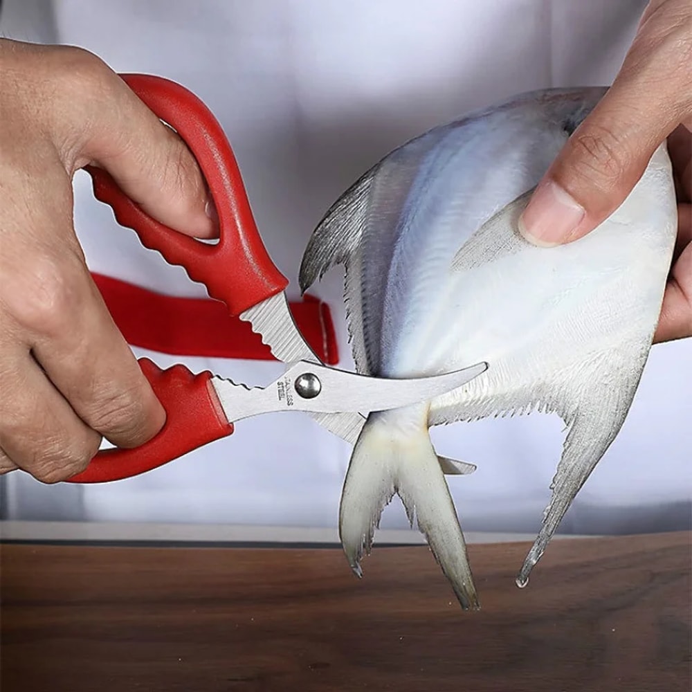 Kitchen Scissors Shrimp Peeler Seafood Tools For Lobster Crab And Shrimp Easy Food Prep With Elbow 1