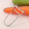Stainless Steel MultiFunction Peeler Vegetable Fruit Potato And Carrot Slicer 0