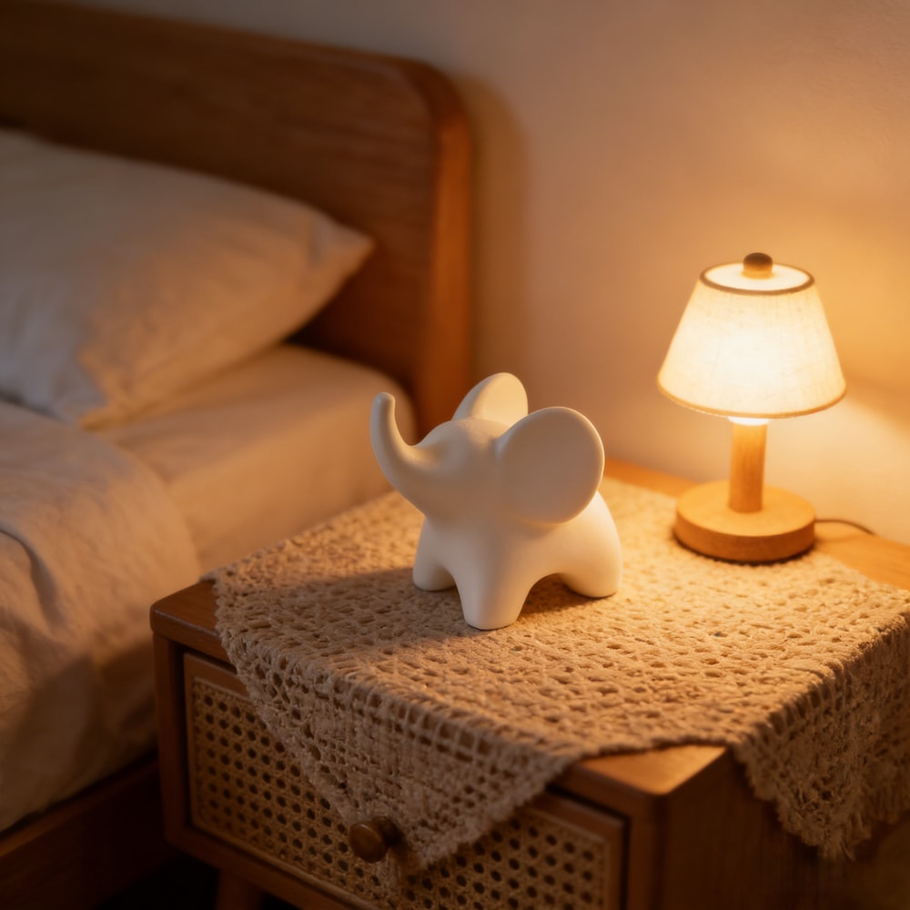 Creative Elephant Sculpture For Home Or Office Desk Decor Minimalist Accent Piece 3