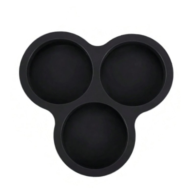 Silicone Egg Mold For Air Fryer Reusable 3Cavity Muffin Cake Mould For Easy Cooking 6