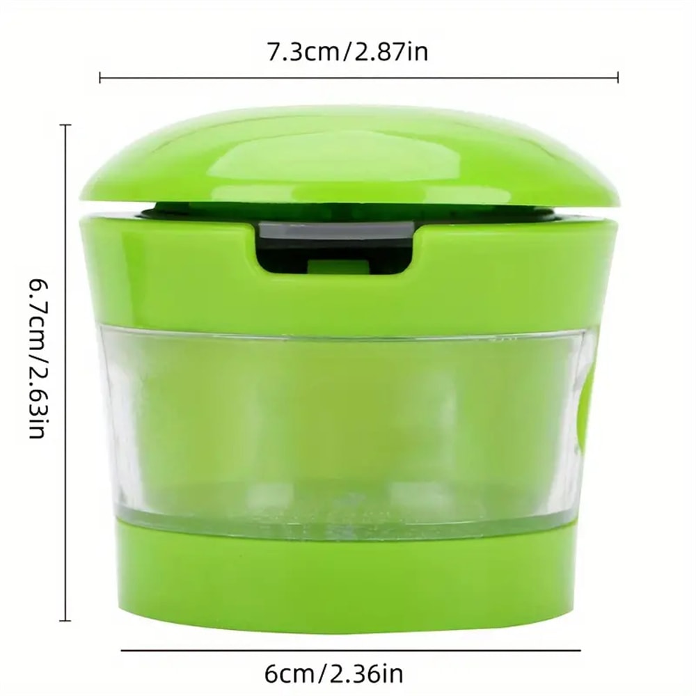 Stainless Steel Garlic Press Manual Vegetable Cutter EasytoUse Kitchen Tool For Home Cooking BBQ 5