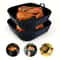 Reusable Silicone Air Fryer Liner NonStick Heat Resistant Baking Mat For Easy Cooking 0