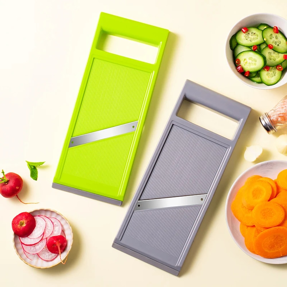 Multifunctional Vegetable Cutter Mandoline Slicer With Steel Blade Versatile Kitchen Tool For Pota 0