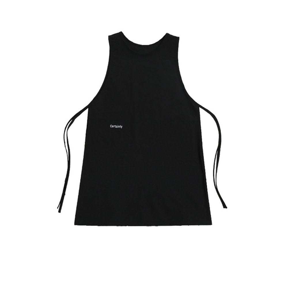 Waterproof Kitchen Apron With Pockets For Women Antidirty Long Vest For Cooking Painting Beauty Na 6