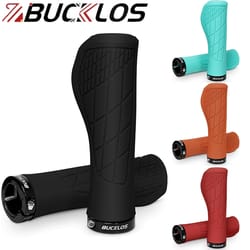 ergonomic mountain bike handlebar grips, comfortable soft rubber bicycle accessories