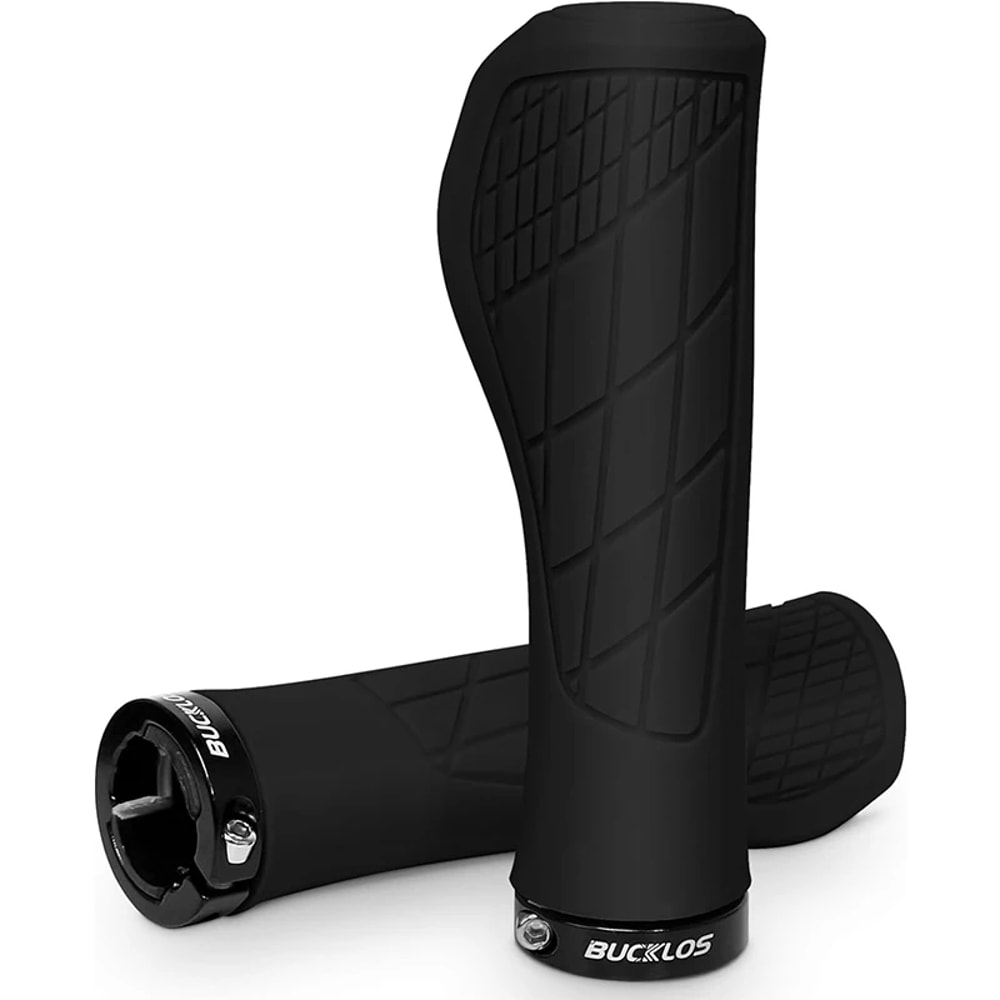 Ergonomic Mountain Bike Handlebar Grips Comfortable Soft Rubber Bicycle Accessories 5