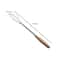 Stainless Steel Egg Beater With Wooden Handle Mini Whisk For Baking Kitchen Use 5