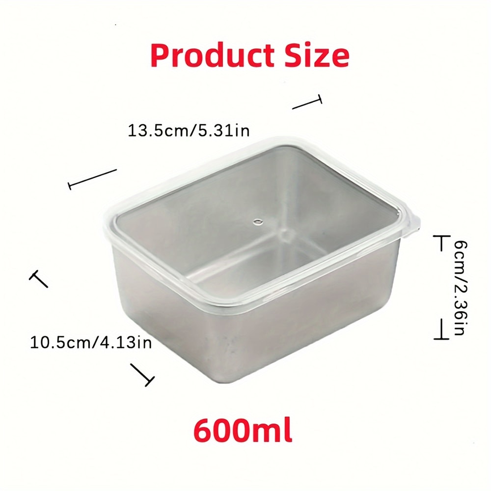 Stainless Steel Food Storage Containers Set Leakproof Stackable Reusable Perfect For Camping Picni 1