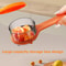 MultiFunctional Stainless Steel Peeler With Storage Box Perfect For Fruits Vegetables 2