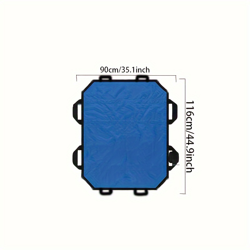 Waterproof Bed Positioning Pad for Easy Turning, Lifting, and Sliding, Multipurpose Transfer Sheet for Elderly
