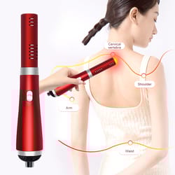 magnetic heating therapy device for pain relief, body care physiotherapy with electric heating